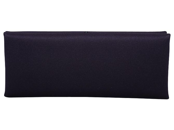Pochette Tom Ford con Tracolla in Raso Viola - vista 5