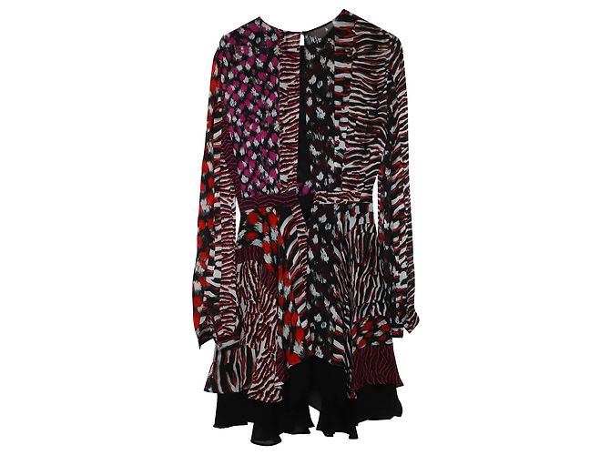Abito Tubino Just Cavalli in Viscosa Multicolor - vista 3