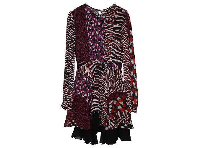 Abito Tubino Just Cavalli in Viscosa Multicolor - vista 4