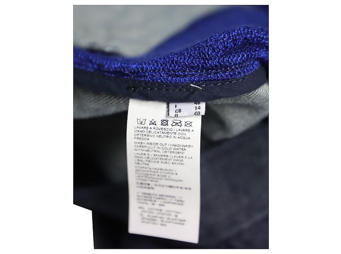 Giacca con paillettes Pinko Tag in denim blu - vista 8