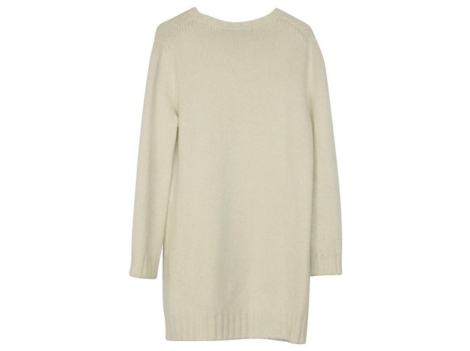 VESTIDO DE PUNTO Valentino Blanco Crudo - vista 4