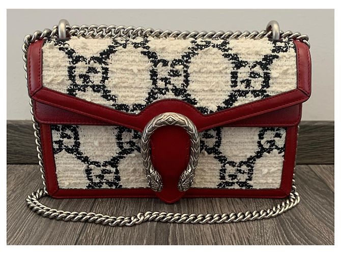 Borsa Gucci Dionysus in tweed - vista 10