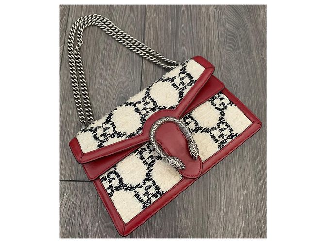 Borsa Gucci Dionysus in tweed - vista 13