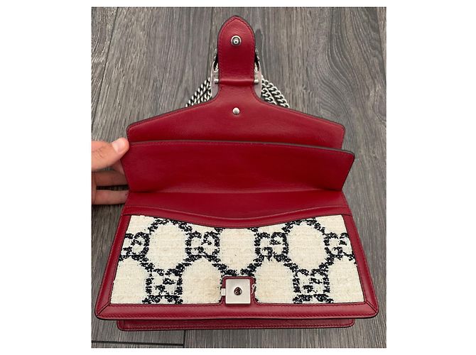 Borsa Gucci Dionysus in tweed - vista 5