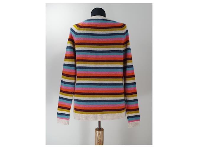 Clements Ribeiro Gestreifter Wollpullover Mehrfarben - Ansicht 3