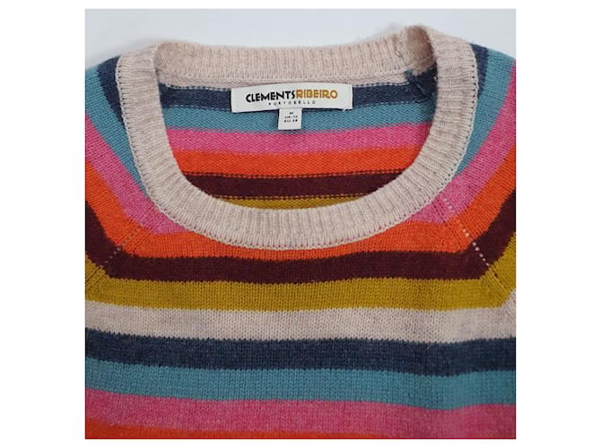 Clements Ribeiro Gestreifter Wollpullover Mehrfarben - Ansicht 5