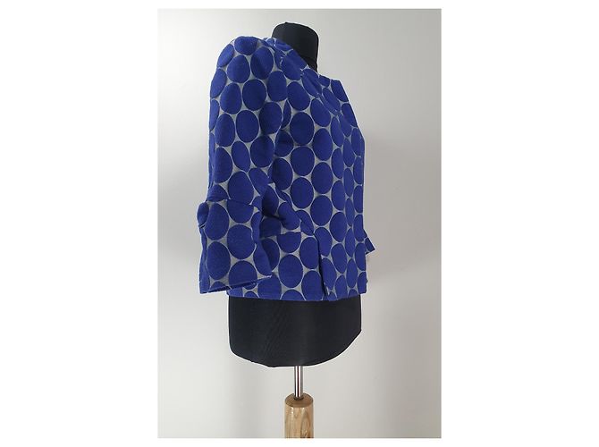 Blazer a pois blu Marni For H&M - vista 2