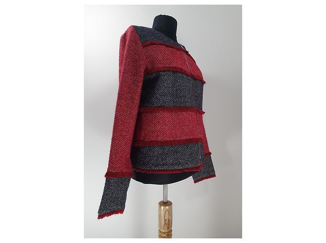 Giacca Sonia By Sonia Rykiel in cotone e lino multicolore - vista 2