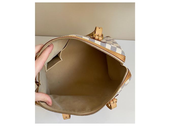 Borsa a mano Louis Vuitton Berkeley in tela Damier - vista 11