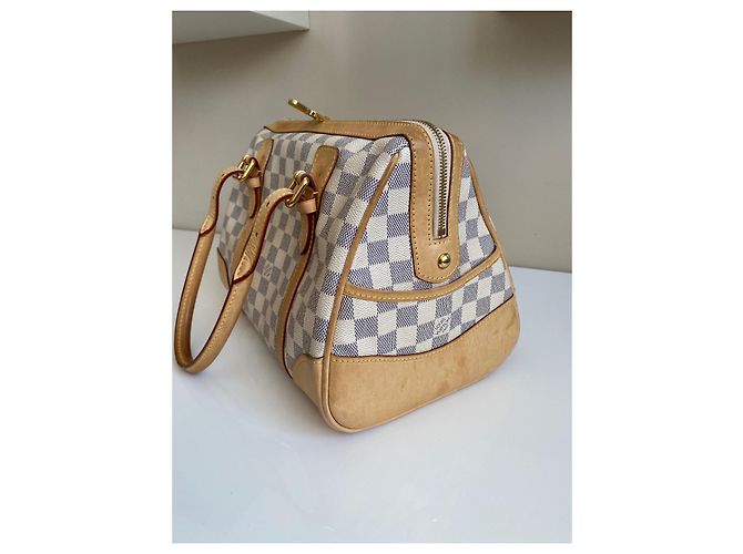 Borsa a mano Louis Vuitton Berkeley in tela Damier - vista 4