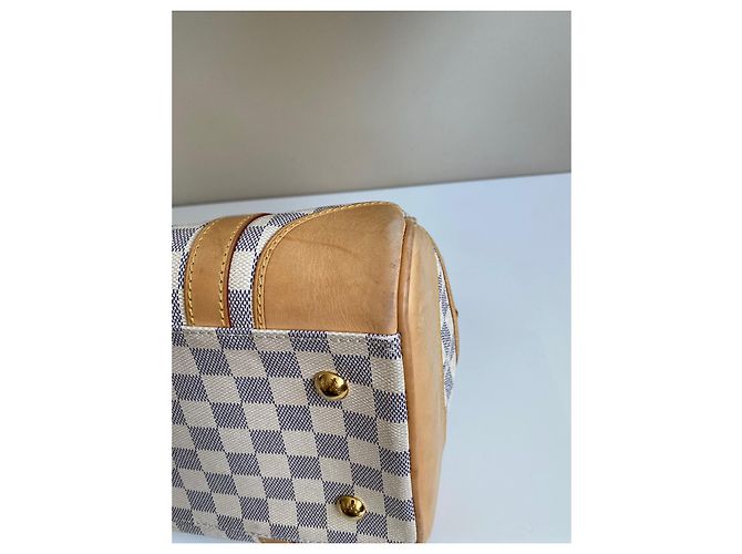 Borsa a mano Louis Vuitton Berkeley in tela Damier - vista 7