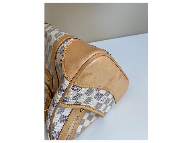 Borsa a mano Louis Vuitton Berkeley in tela Damier - vista 8