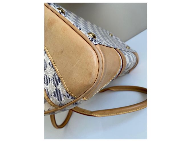 Borsa a mano Louis Vuitton Berkeley in tela Damier - vista 9