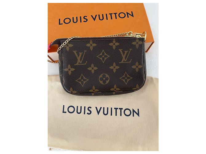 Louis Vuitton ACCESORIOS MINI POUCH Castaño - vista 2