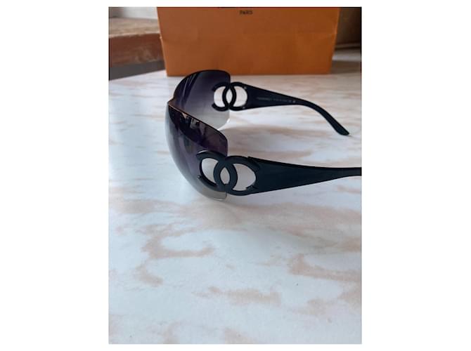 Chanel Y2gafas de sol k Metálico Morado oscuro - vista 3