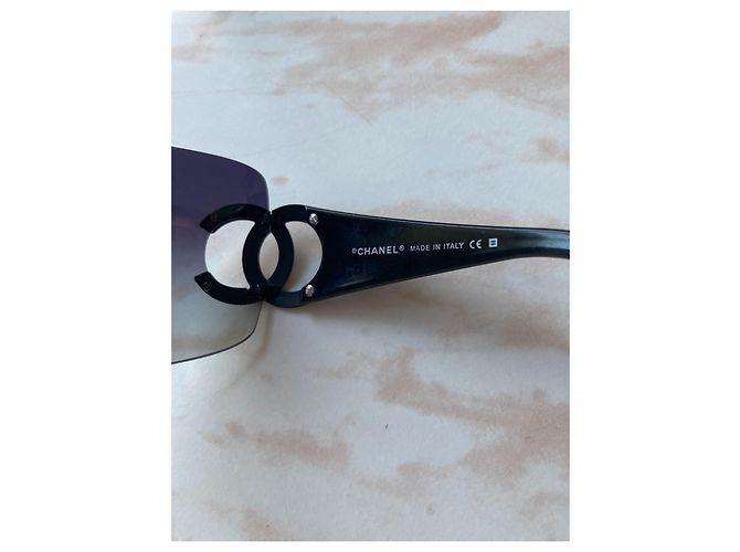 Chanel Y2gafas de sol k Metálico Morado oscuro - vista 5