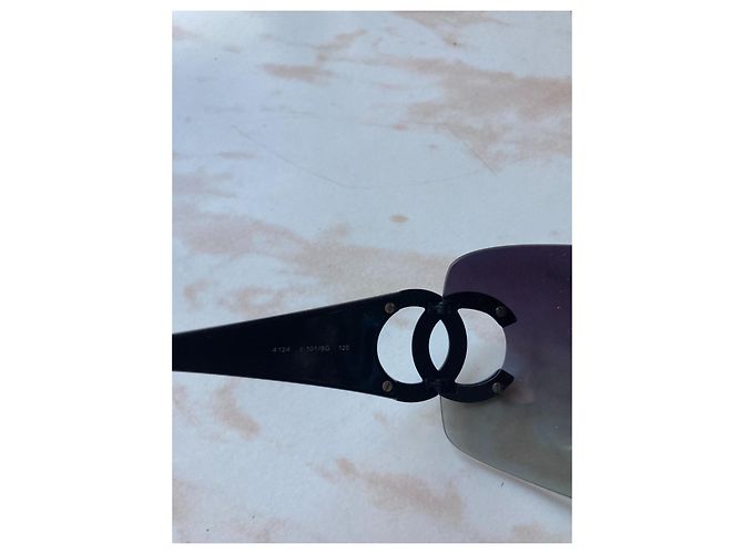 Chanel Y2gafas de sol k Metálico Morado oscuro - vista 6