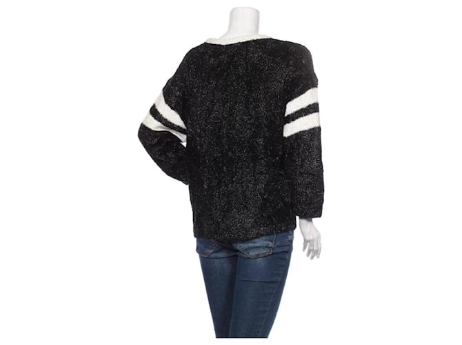 Mads Norgaard Coma Pullover Schwarz Weiß - Ansicht 6