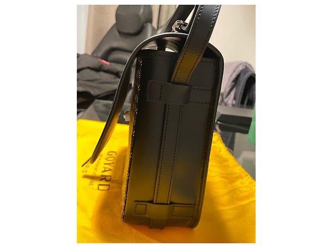 Goyard Belvedere Il Messenger MM Nero Pelle - vista 10