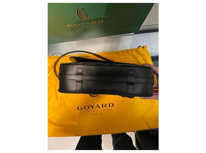 Goyard Belvedere Il Messenger MM Nero Pelle - vista 11