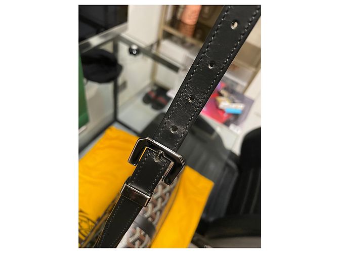 Goyard Belvedere Il Messenger MM Nero Pelle - vista 9