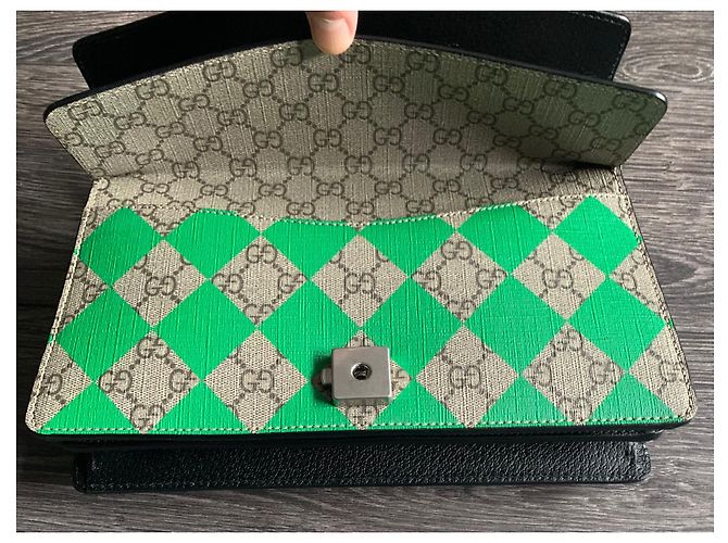 Dionysus Borsa a tracolla Gucci Dioniso in tela GG Supreme - vista 5