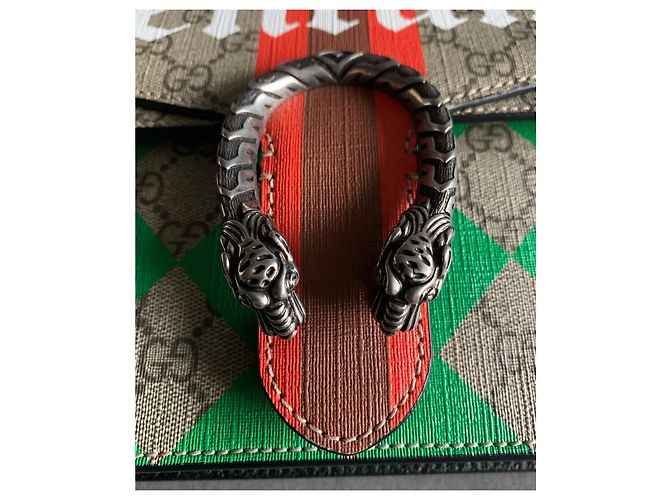 Dionysus Borsa a tracolla Gucci Dioniso in tela GG Supreme - vista 8