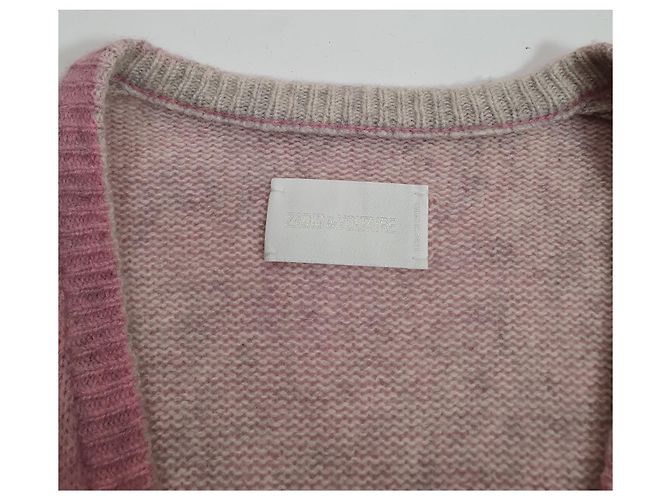 Suéter Zadig & Voltaire de cashmere rosa - vista 4