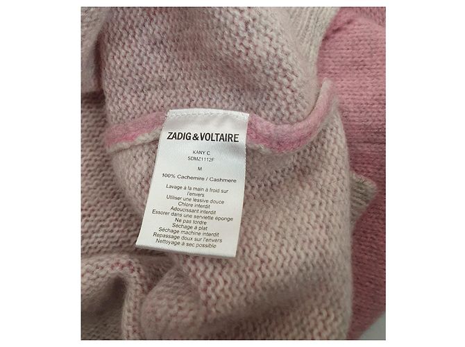 Suéter Zadig & Voltaire de cashmere rosa - vista 5