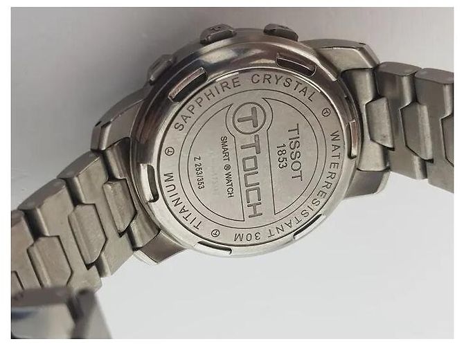 Relógio Tissot T-Touch em titânio Metálico - vista 5
