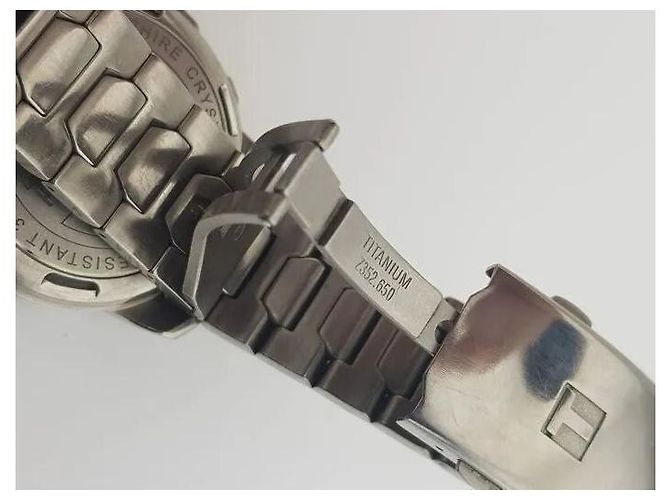 Relógio Tissot T-Touch em titânio Metálico - vista 6