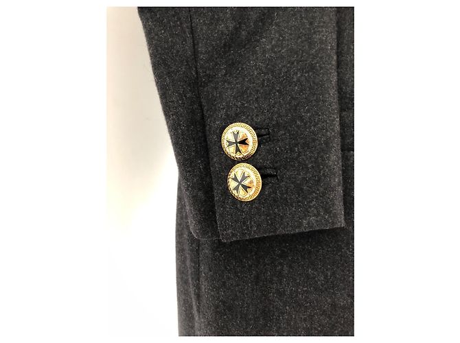 Gianni Versace Wolljacke Grau - Ansicht 5