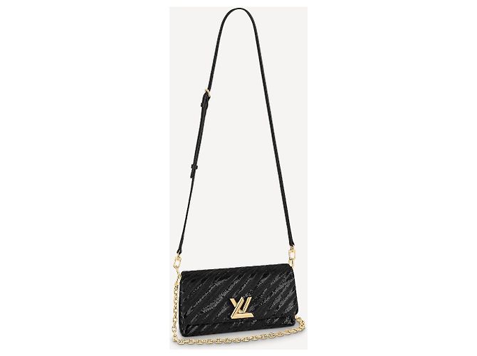 Louis Vuitton LV Pochette Twist paillettes neuf Noir - vue 2