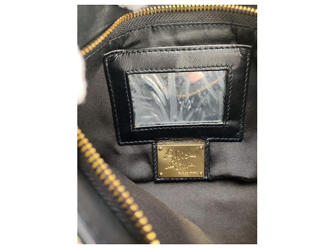 Clutch Alice + Olivia in pelle e corallo - vista 11