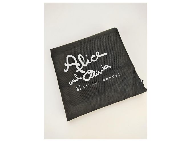 Clutch Alice + Olivia in pelle e corallo - vista 13