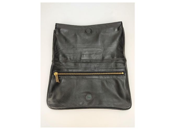 Clutch Alice + Olivia in pelle e corallo - vista 7