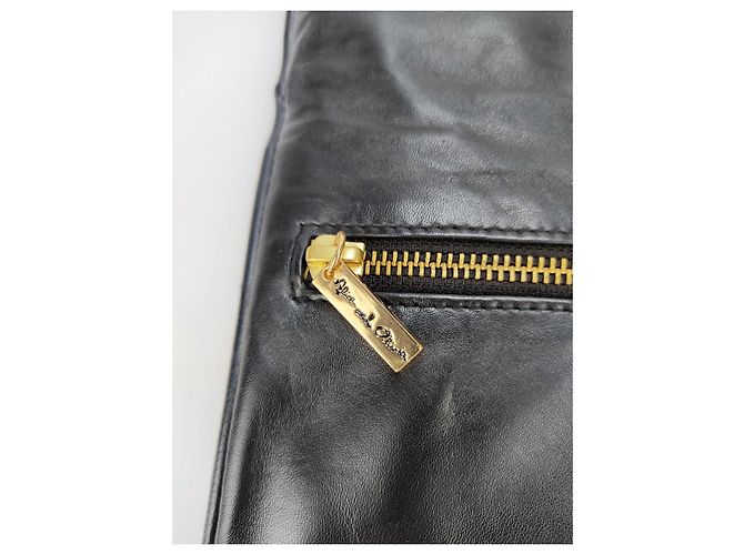 Clutch Alice + Olivia in pelle e corallo - vista 8
