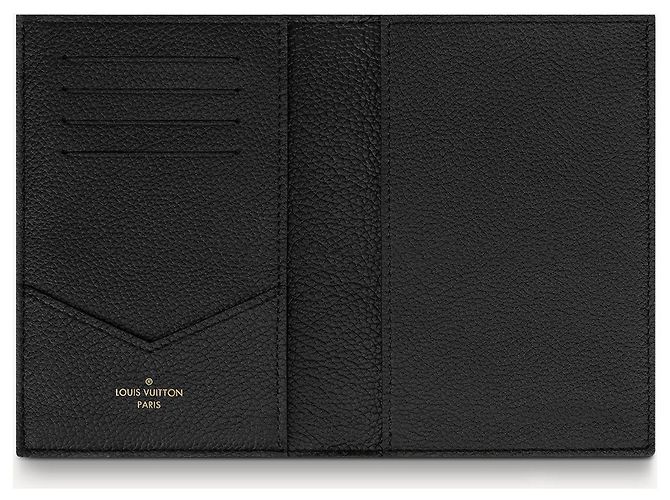 Louis Vuitton Funda para pasaporte LV nueva Negro - vista 2