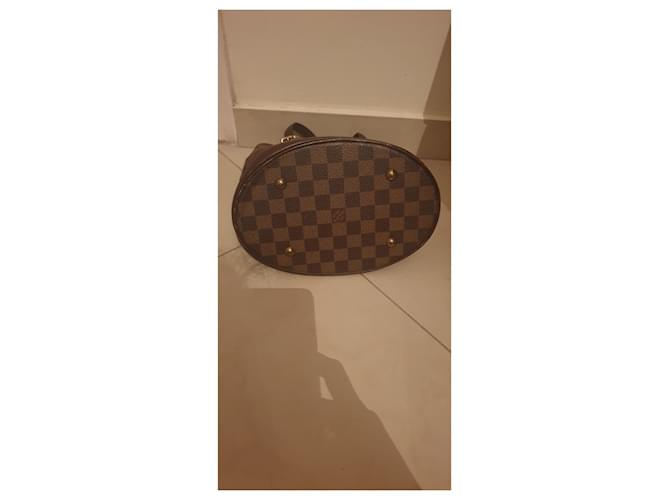 Bucket Borsa a secchiello Louis Vuitton Marais Daniel marrone - vista 2