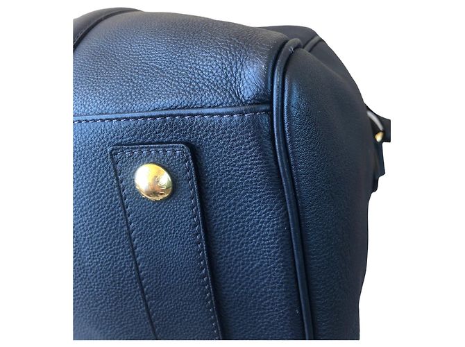 Borsa Louis Vuitton Sofia Coppola in pelle blu navy - vista 13