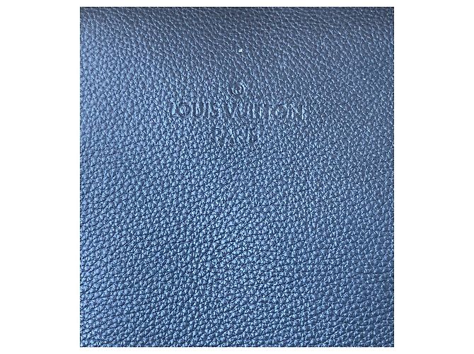 Borsa Louis Vuitton Sofia Coppola in pelle blu navy - vista 4