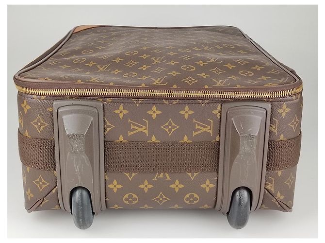 Louis Vuitton Pegase Trolley-Koffer 55 Braun - Ansicht 13