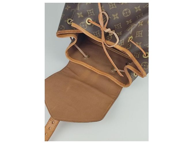 Louis Vuitton Montsouris-Rucksack Braun - Ansicht 11