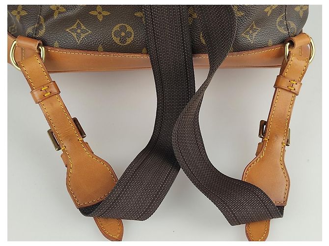 Louis Vuitton Montsouris-Rucksack Braun - Ansicht 4