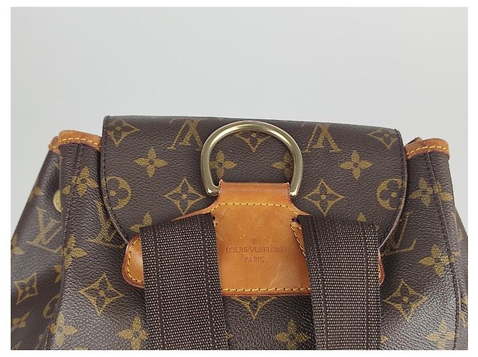Louis Vuitton Montsouris-Rucksack Braun - Ansicht 5