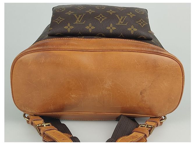 Louis Vuitton Montsouris-Rucksack Braun - Ansicht 6