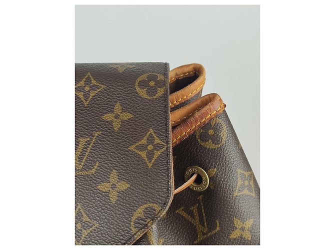 Louis Vuitton Montsouris-Rucksack Braun - Ansicht 9