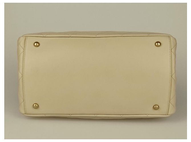 Chanel borsa a spalla matelassé 31 Rue Cambon Nero Beige - vista 7