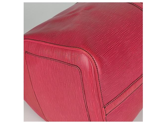 Louis Vuitton borsa da viaggio Epi Keepall 55 Rosso - vista 10
