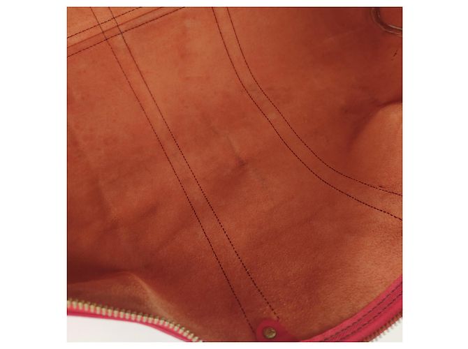 Louis Vuitton borsa da viaggio Epi Keepall 55 Rosso - vista 16